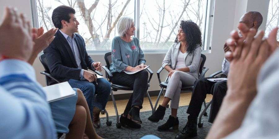 Mindful Healing Group Therapy Session