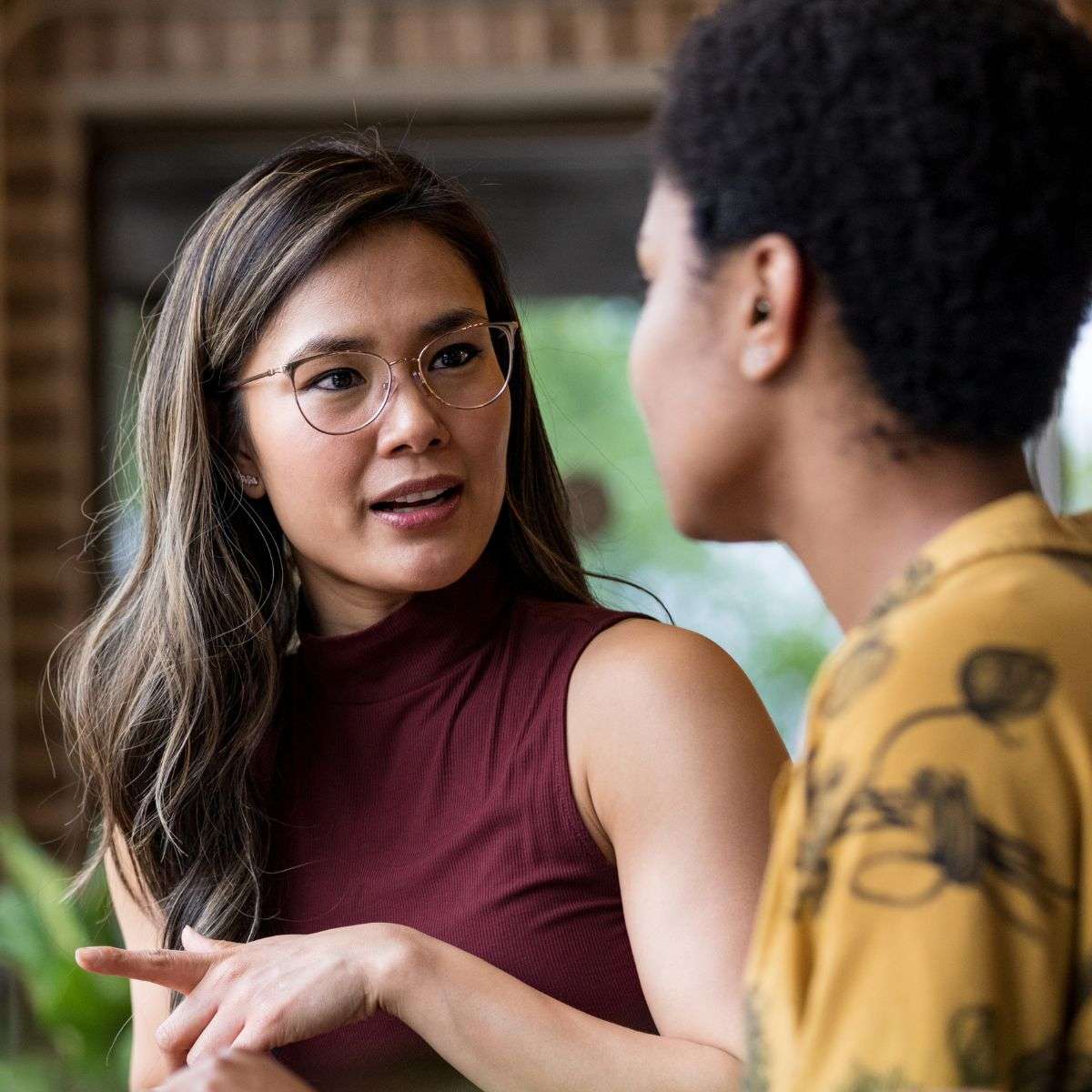 Mindful Healing Talking Between Counselor and Patient