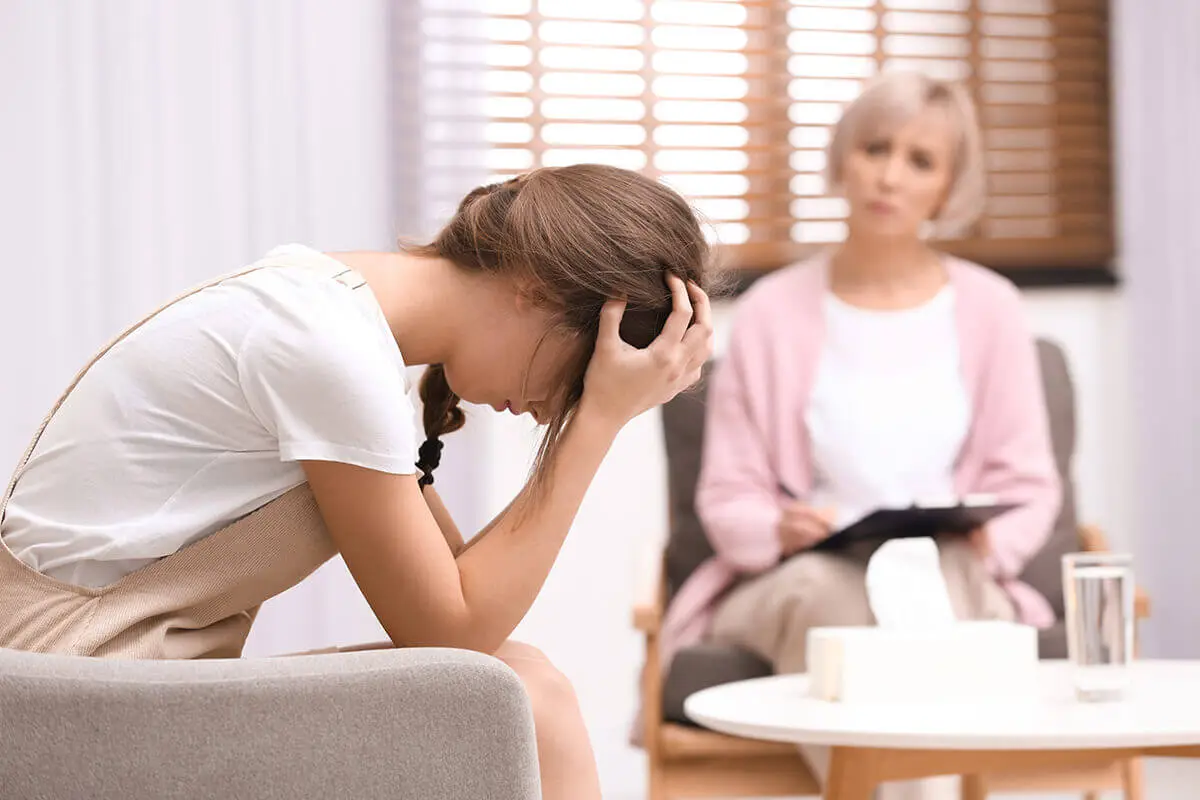 Woman Experiencing Dual Diagnosis Disorder